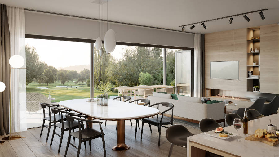 Lounge and Dining Room at Brookfield at Royal