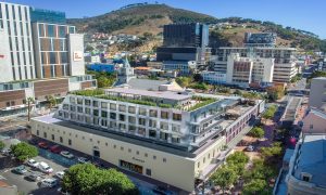 Aerial view of The Barracks in Cape Town's CBD
