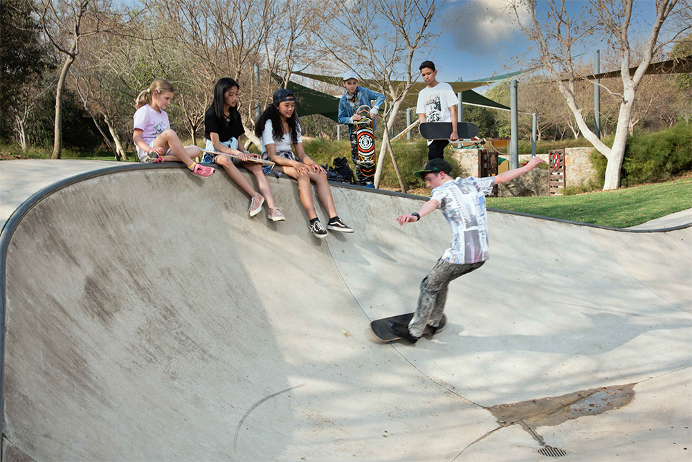 City Centre skate park image