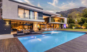 House Zai, designed by architect Stefan Antoni of SATOA, is the most expensive house in Constantia on the market for R107 million - Seeff Constantia