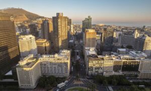 Cityscape of the Cape Town CBD. Picture: Ryan Warneke