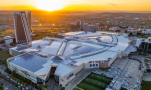 Rooftop PV system at Mall of Africa, Waterfall City