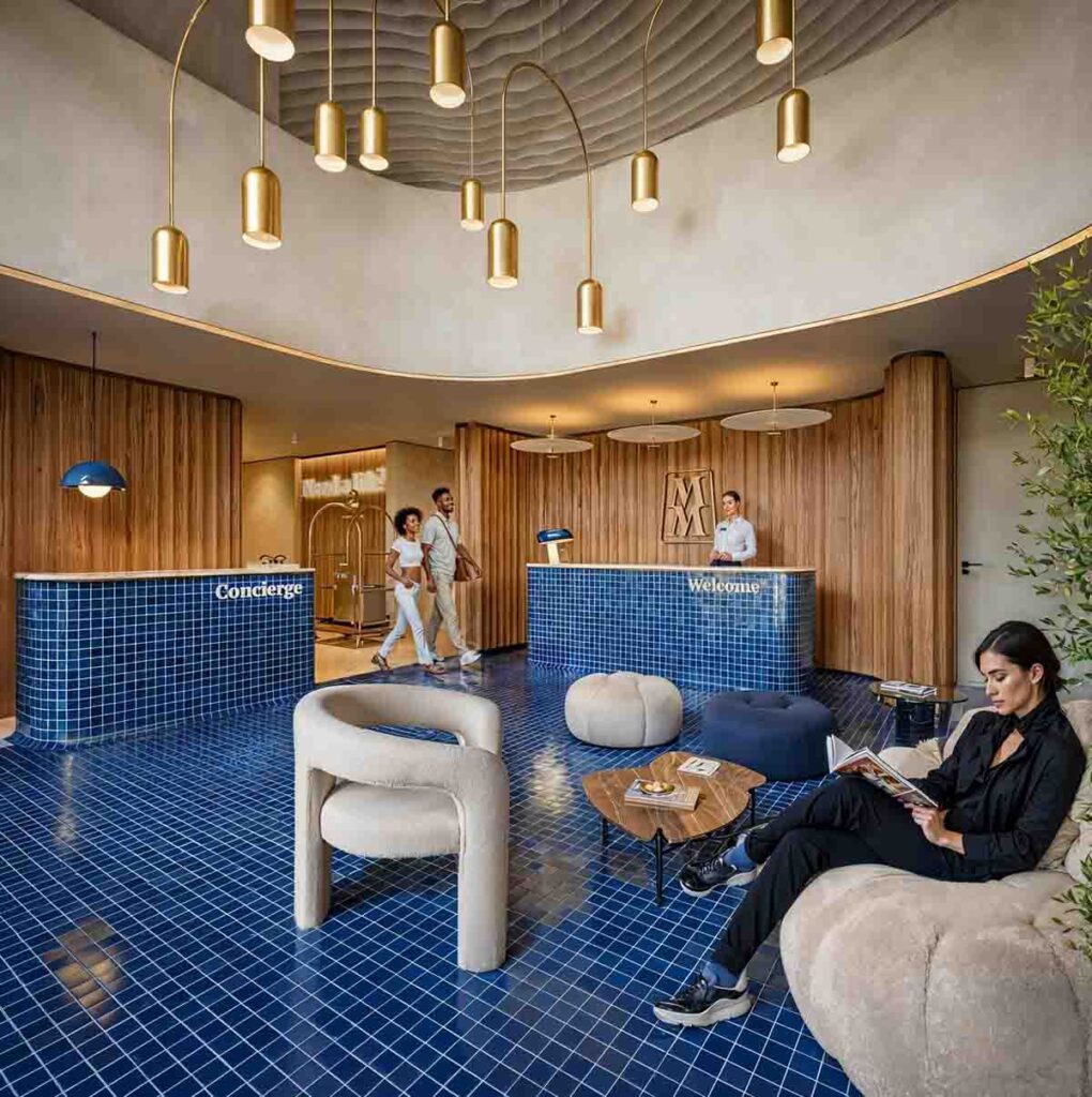 The Marlow on Mill lobby