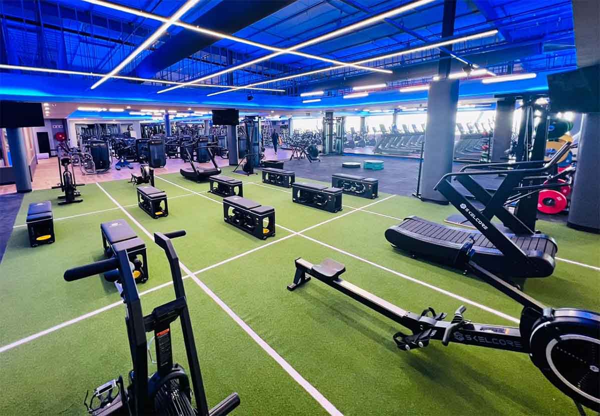 Wellness hubs Planet Fitness Clubs shopping malls