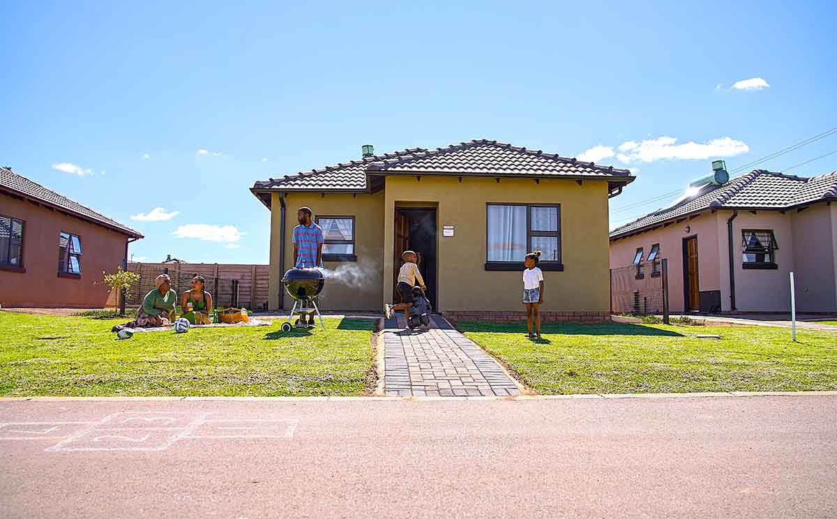 Affordable housing township housing Soshanguve Thorntree Development
