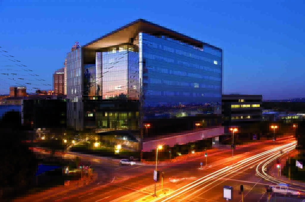 Burstone Group office space at 1 Protea Place in Sandton. Picture: Peter Hassall