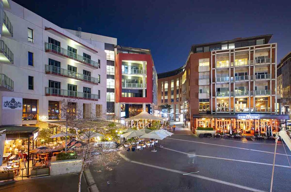 strong tenant demand at Melrose Arch