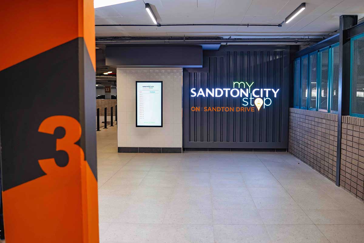 My Sandton City Stop on Sandton Drive