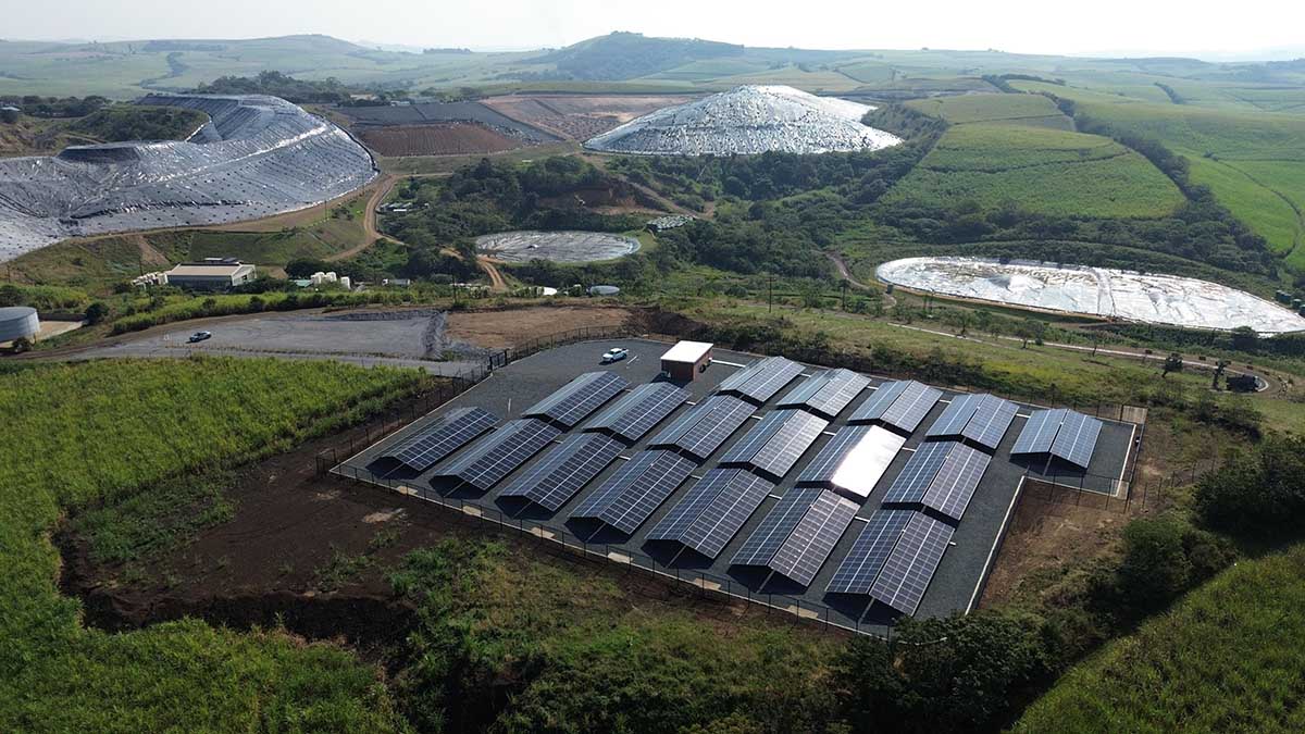 Rhino Energy Solutions Solar Plant at Dolphin Coast Landfill Management