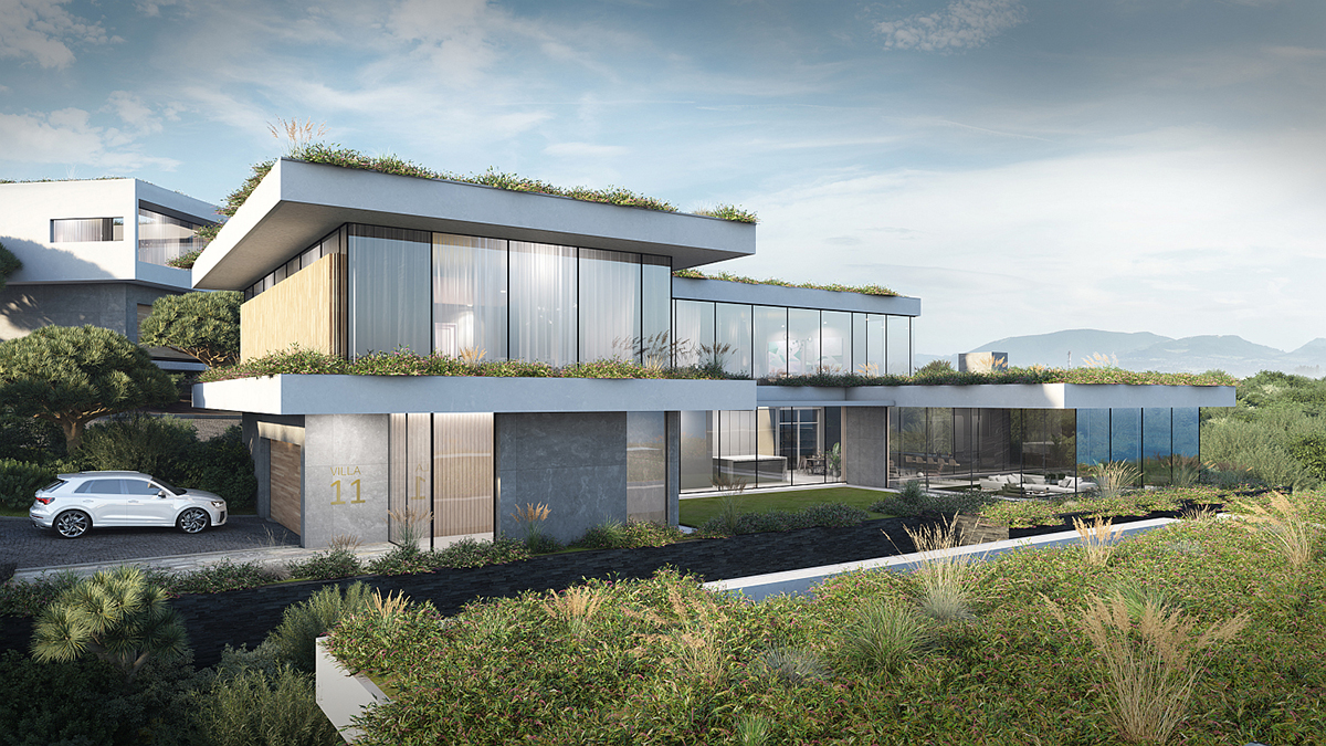 Artist’s impression of the exterior of a home in the exclusive new Pearl Point development in Yzerfontein, where vacant stands are marketed by Pam Golding Properties, priced from R4.968 million including VAT. Considered placement of every villa will ensure privacy and uninterrupted views of the Atlantic Ocean and Table Mountain. Included in the purchase of each stand is a bespoke architectural diagram package featuring a concept villa design.
