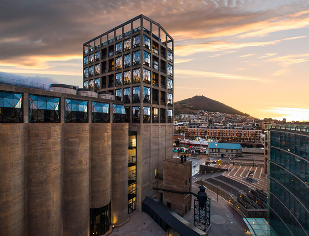 The Zeitz MOCAA in the V&A Waterfront district in Cape Town. Picture: Wianelle Briers