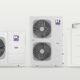Three Kwikot Kwikpump commercial heat pumps: the HP-024, HP-040 and HP-085