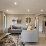 90 sqm living room and kitchen