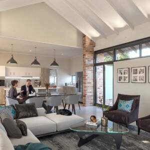 The Retreat Retirement Estate - Freestanding homes living room