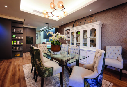 Dining room interior