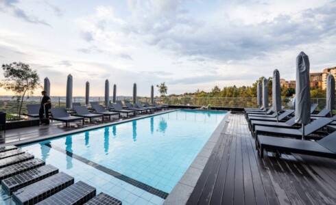 Infinity Pool at Riverspride Eco Estate