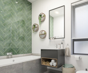 Voliere bathroom