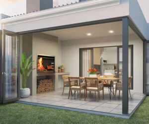 Voliere patio