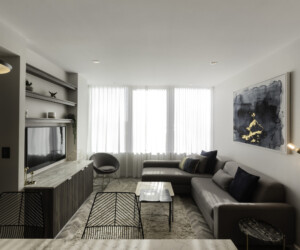 Iconic building with micro apartments