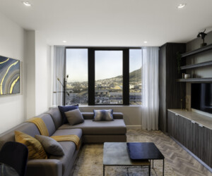 Iconic building with micro apartments