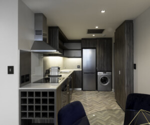 Iconic building with micro apartments